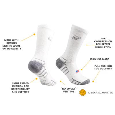 Crew Wool Work Sock - Image 19