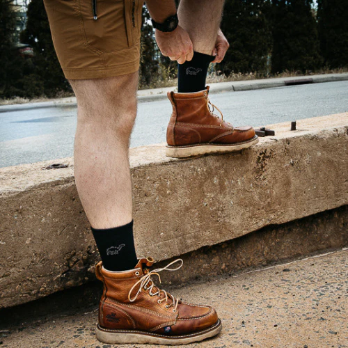 Crew Wool Work Sock - Image 6