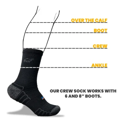 Crew Wool Work Sock - Image 8