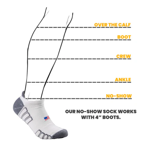 No-Show Wool Work Sock - Image 24